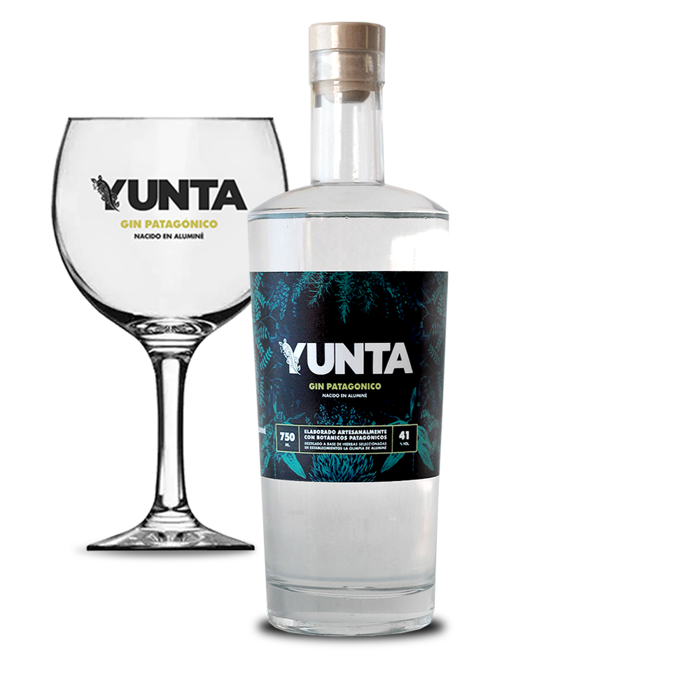 Gin Yunta 750ml + Copa