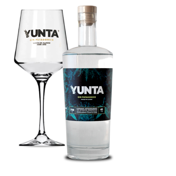 Gin Yunta 750ml + Copa 490ml