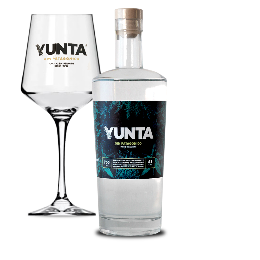 Gin Yunta 750ml + Copa 490ml